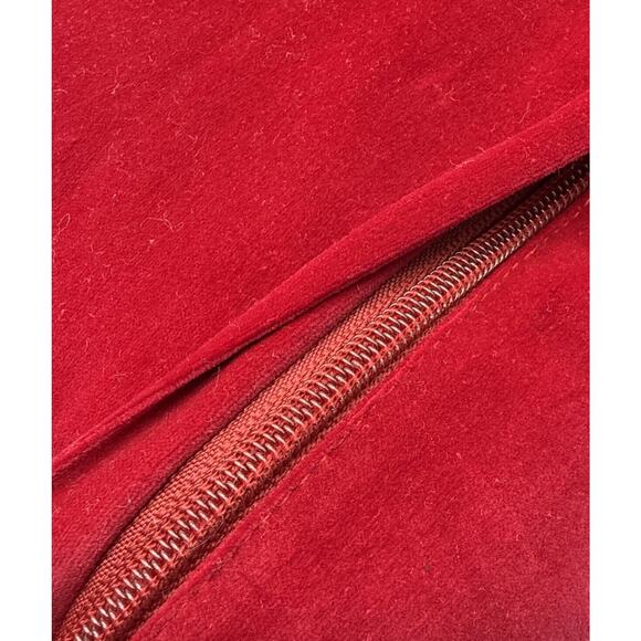 C&F Enterprises Handmade Wool Woolen Needlepoint Angel Pillow 14" x 14" - Picture 5 of 5